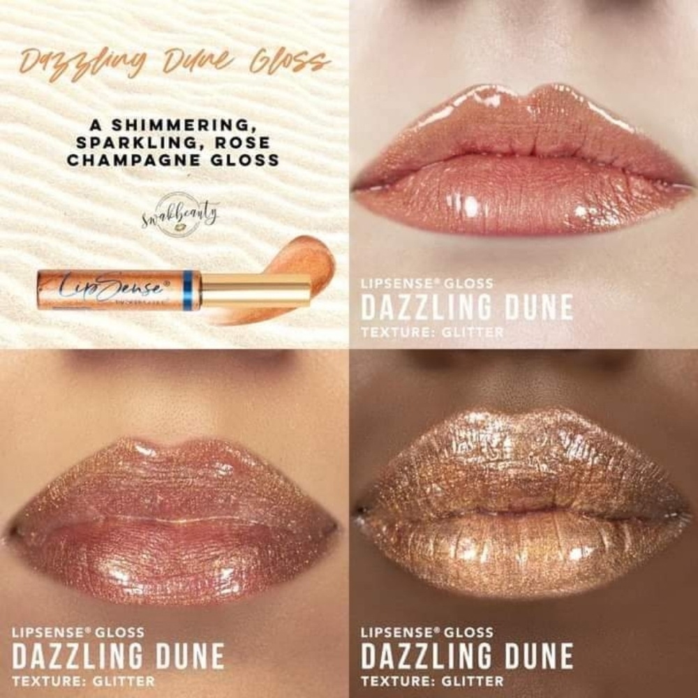 LipSense Dazzling Dunes Gloss - Picture 1 of 1